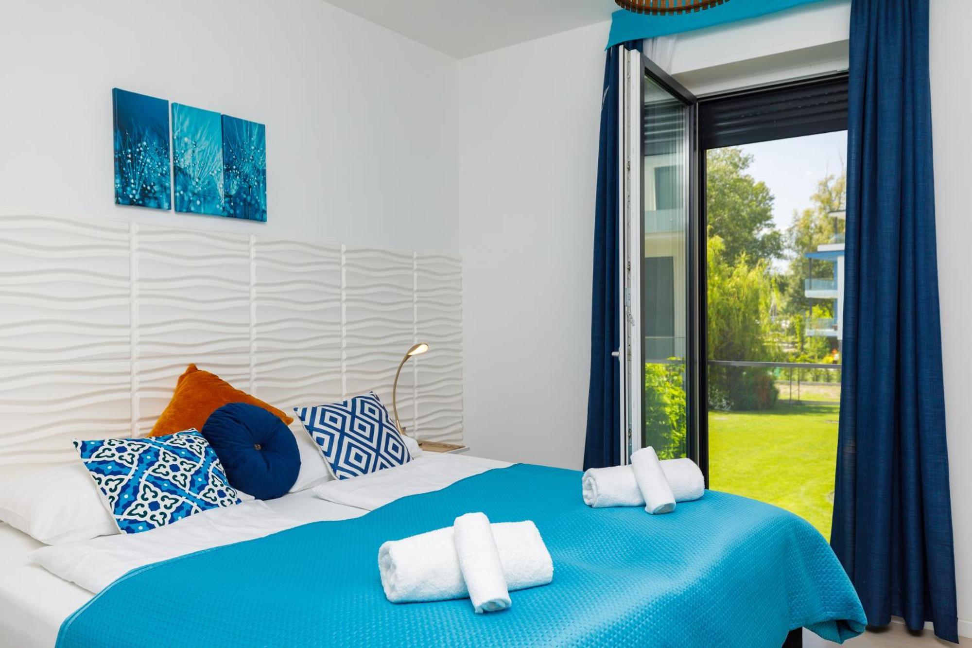 Blue4 Apartment Balatonfůzfő المظهر الخارجي الصورة