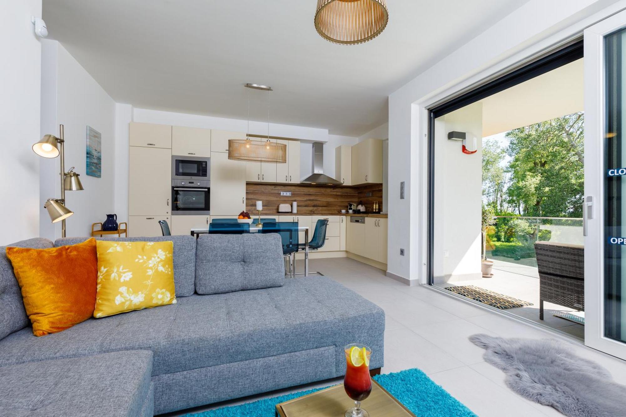 Blue4 Apartment Balatonfůzfő المظهر الخارجي الصورة